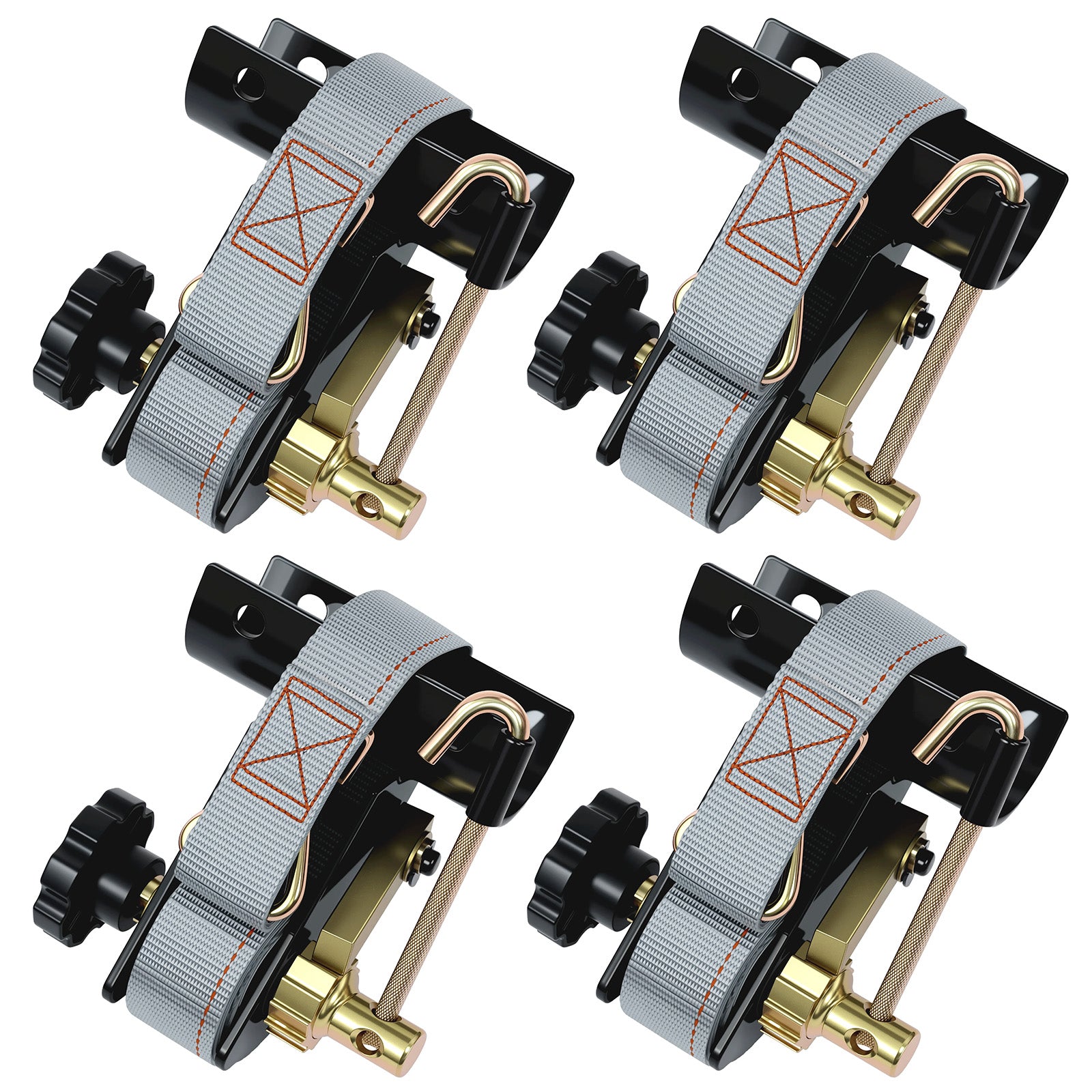Ladder Rack Ratchet Straps 4 Pack – 1.5