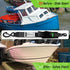 Boat Tie Down Straps 2 Pack – 2" x 48" Adjustable Trailer Straps with Safety Lock, 1200 lb Capacity for Boat, Jet Ski & Kayak