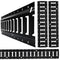 E Track Tie Down Rail Kit 4 Pack – 4 ft Heavy Duty Rails, 6000 lb Break Strength for Cargo, Motorcycles & Trailers