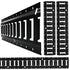 E Track Tie Down Rail Kit 4 Pack – 4 ft Heavy Duty Rails, 6000 lb Break Strength for Cargo, Motorcycles & Trailers