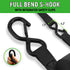 4 Pack Ratchet Tie Down Straps – 1" x 15ft Heavy Duty Cargo Straps with 2100 lb Break Strength & 15" Soft Loops for Motorcycle, Truck & Trailer