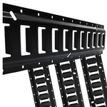 E Track Tie Down Rail Kit 4 Pack – 4 ft Heavy Duty Rails, 6000 lb Break Strength for Cargo, Motorcycles & Trailers