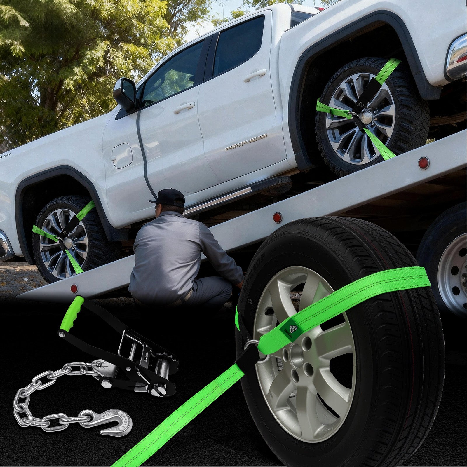Car Tie Down Straps 4 Pack – 2