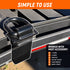 Stake Pocket D Ring 4 Pack – 1/2" Heavy Duty Removable D-Rings with Hitch Pin, 12,000 lb Capacity for Trailers & Flatbeds