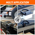Stake Pocket D Ring 4 Pack – 1/2" Heavy Duty Removable D-Rings with Hitch Pin, 12,000 lb Capacity for Trailers & Flatbeds