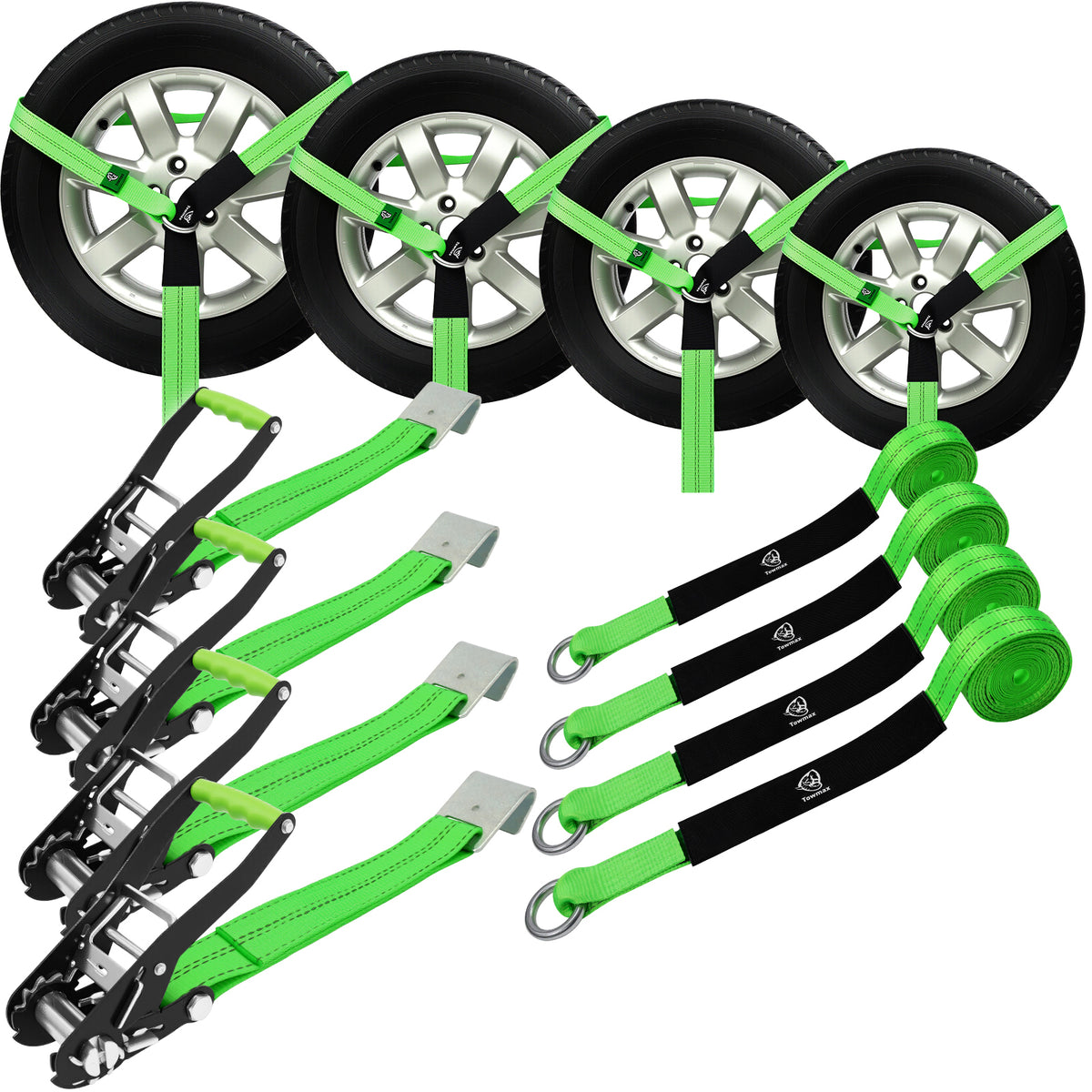Car Tie Down Straps 4 Pack – 2
