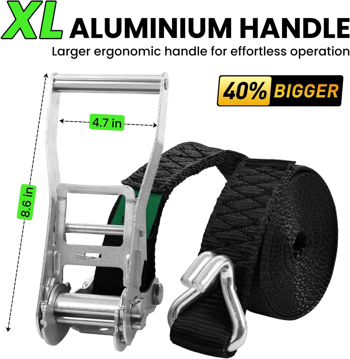 Ratchet Tie Down Straps 4 Pack – 2