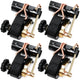 Ladder Rack Ratchet Straps 4 Pack – 1.5" x 7.5ft Rack Straps with J Hooks for Trailer Cargo Control