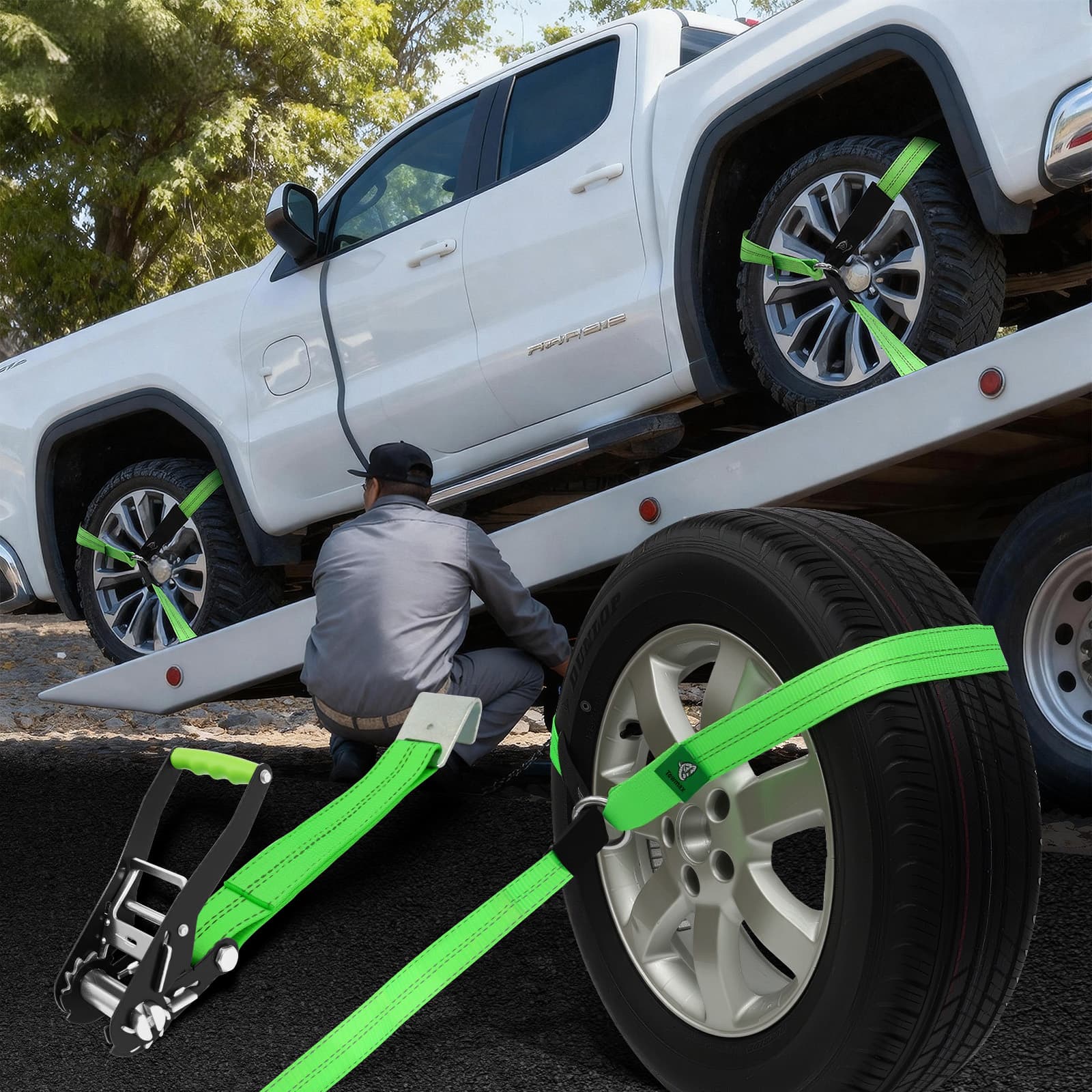 Car Tie Down Straps 4 Pack – 2