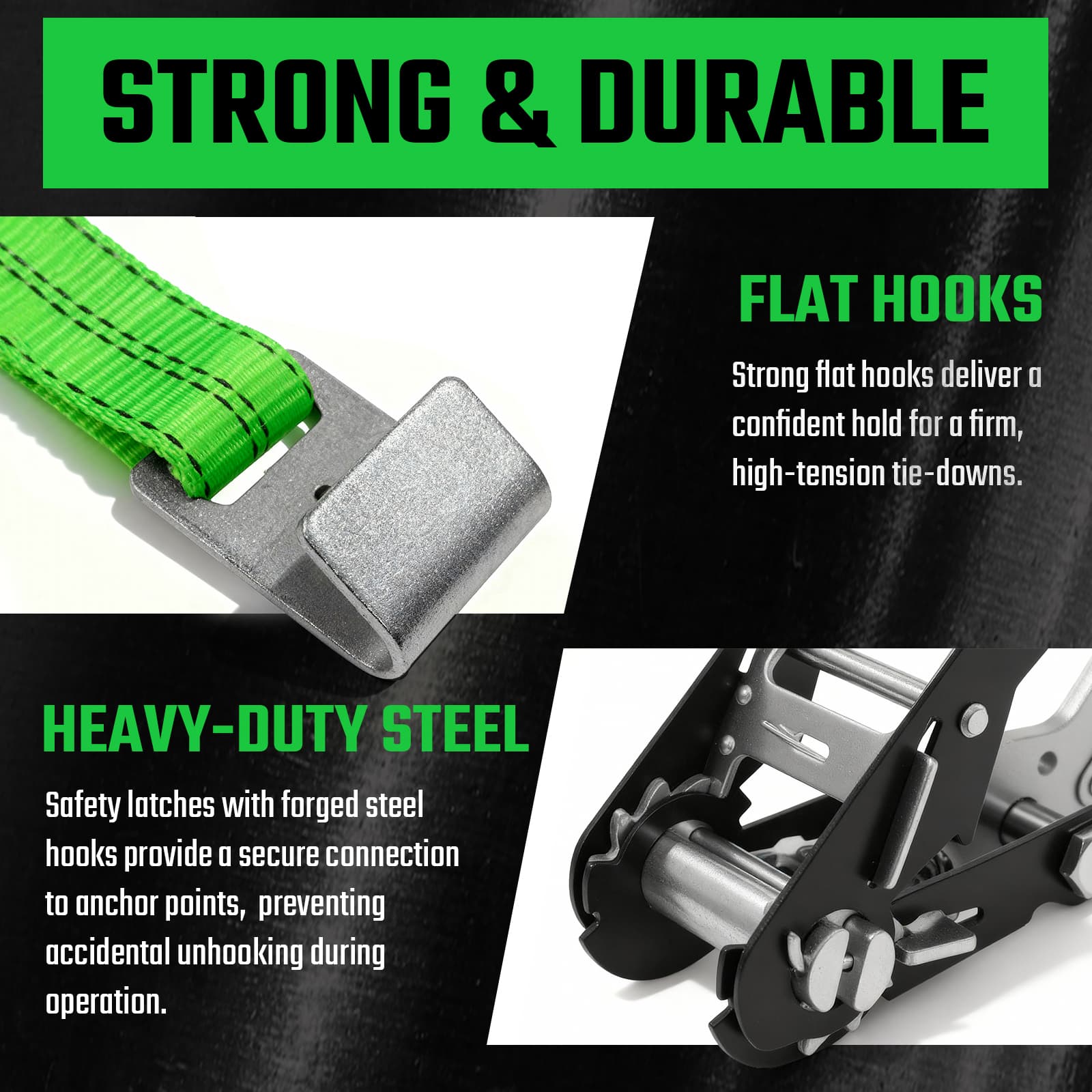 Car Tie Down Straps 4 Pack – 2